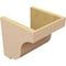 Ekena Millwork 10"W x 10"D x 10"H Wide Van Buren Rough Cedar Woodgrain TimberThane Corbel, Primed Tan CORUR10X10X10VANRCPR - alternate 5